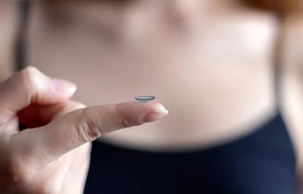 lens on girls finger What Is Ortho-K