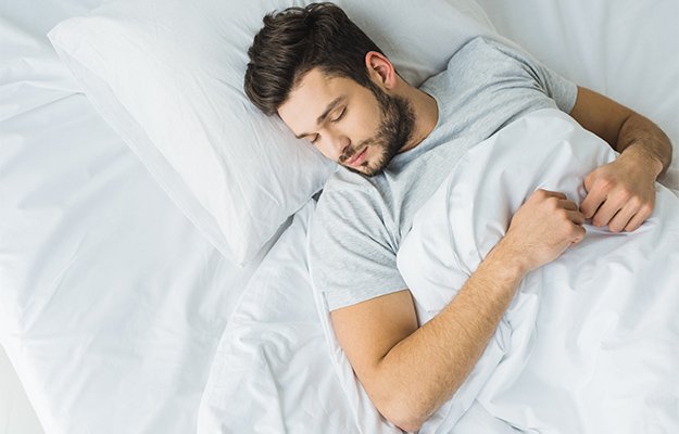 top-view-of-bearded-man-sleeping-on-bed-Let-Your-Eyes-Rest-ss-body