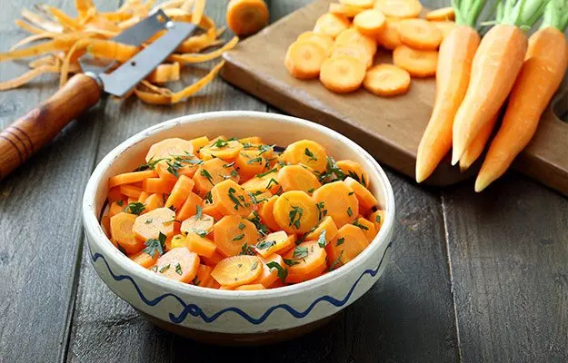 Carrots and Sweet Potatoes