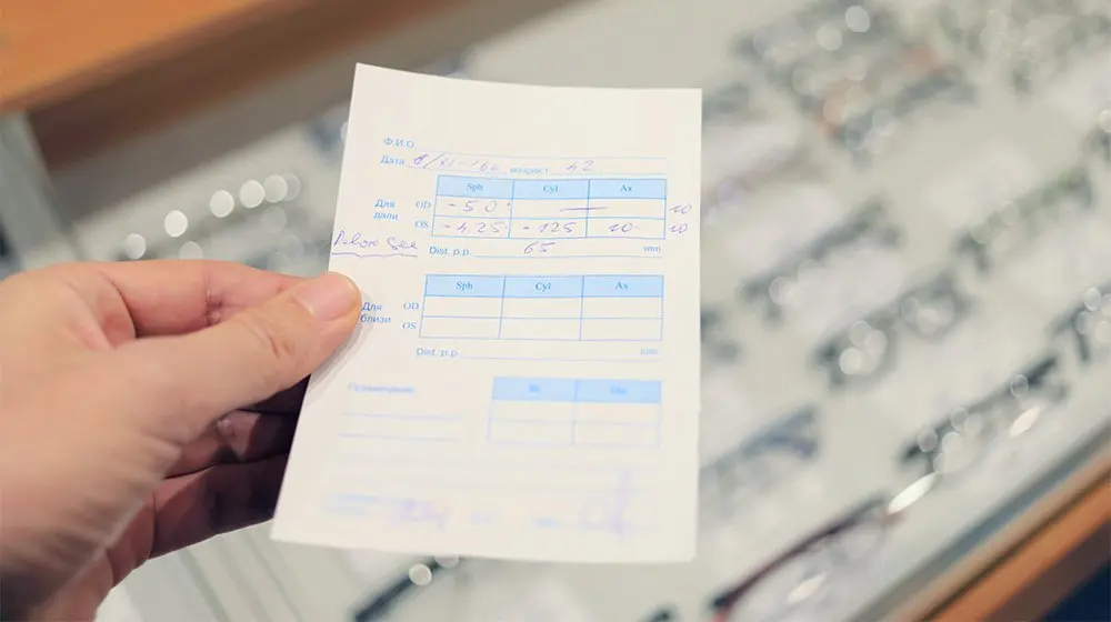 What's an Eyeglass Prescription?